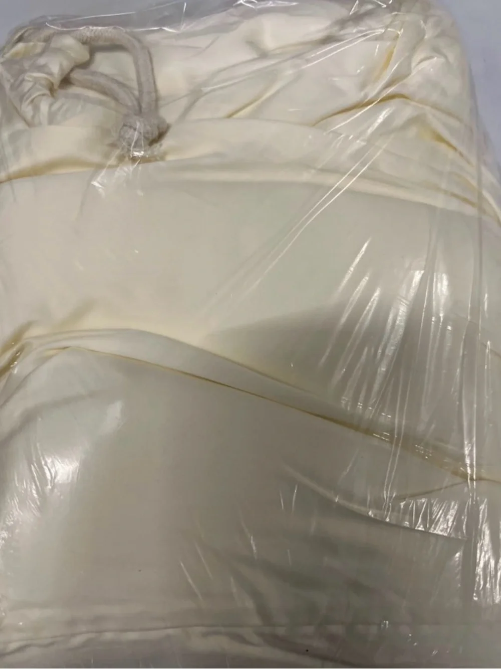 Quince Signature Giza Cotton Sateen Duvet Cover in Ivory King/Cal King